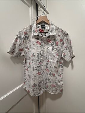 Disney Vintage Comics Button-up